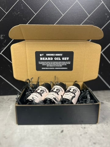 Beard Oil Trio Gift Set