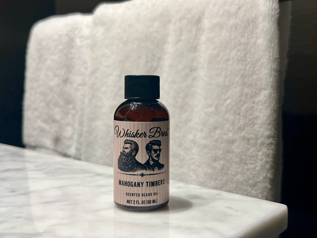 Bottle of Whisker Brothers Mahogany Timber&
